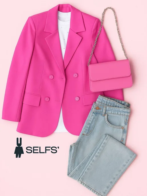 Пиджак весенний нарядный оверсайз детский